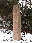 Gedenk-Stele für Jean Gebser