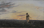 Thumbnail for A Seascape. The Coast of the Island of Rügen in Evening Light