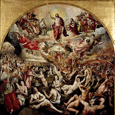 El Juicio Final, de Marten de Vos. 1570.