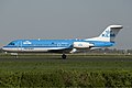 KLM cityhoppper Fokker 70