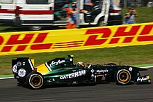 Karun Chandhok drove for Team Lotus in the first free practice session. K Chandhok Monza 2011.jpg