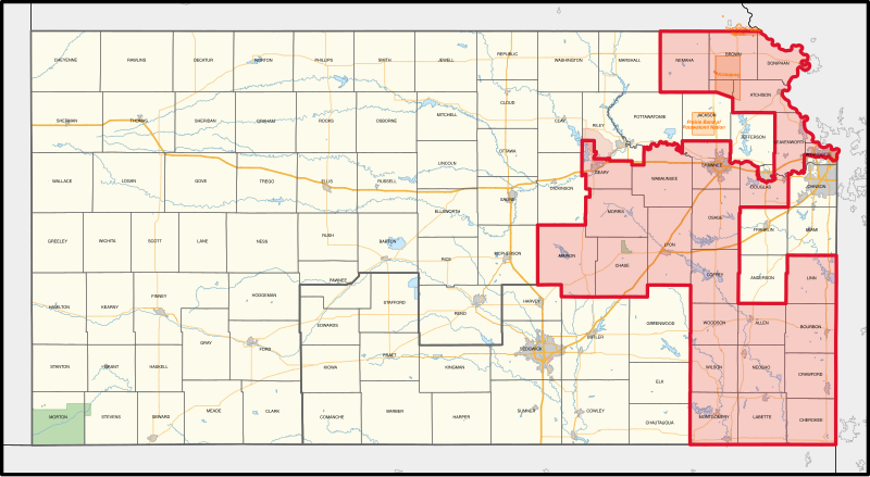 파일:Kansas's 2nd congressional district (since 2023).svg