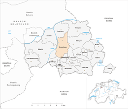 Derendingen – Mappa