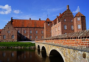 Katholm Castle, Denmark, on Djursland peninsula