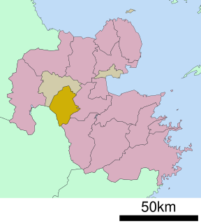 Kokonoe, Ōita Town in Kyushu, Japan