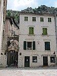 Hus i staden Kotor