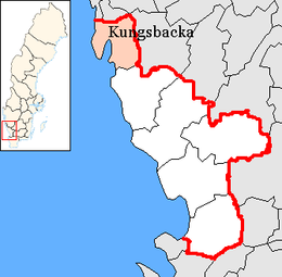 Kungsbacka – Localizzazione