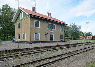 Stationshuset "Lännaholm" 2019.