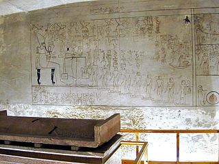<span class="mw-page-title-main">KV57</span> Ancient Egyptian tomb of Pharaoh Horemheb