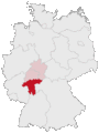 Lage des Regierungsbezirkes Darmstadt in Deutschland.GIF