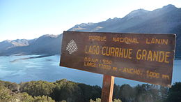 Kuruhuė ežeras Lanino nacionaliniame parke