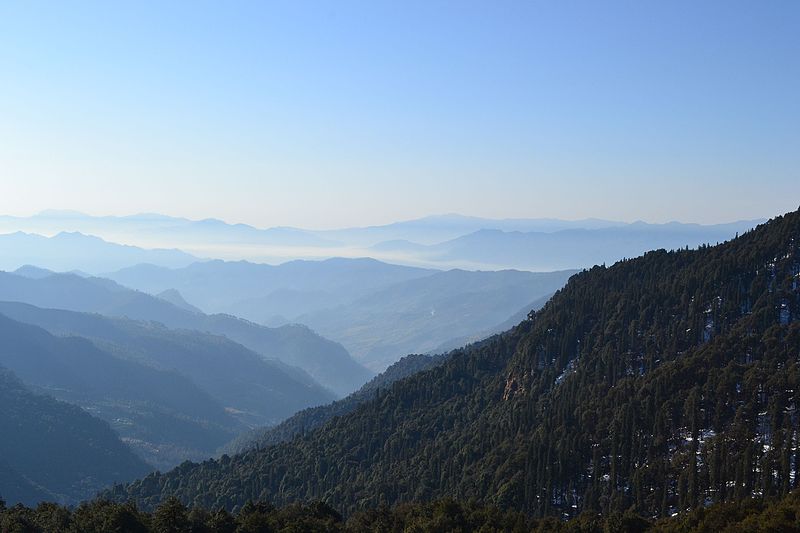 File:Layers of hills at chopta.jpg