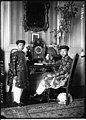 Crown prince Vĩnh Thụy (right) and his cousin Vĩnh Cẩn in Paris (1926) during studying abroad in France