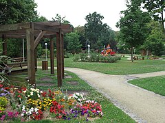 Le parc René-Martin, rond-point Carette.