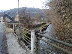 Les Hautes-Rivières - Ruisseau de St.Jean au village de Linchamps