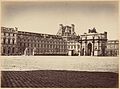 Le Louvre en ruine après la Semaine sanglante de mai 1871.