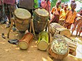 Local drummers in northern Ghana 03