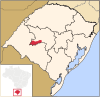 Locator map of Cacequi in Rio Grande do Sul.svg