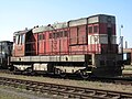Lokomotiva 742.179 v Brně-Maloměřicích