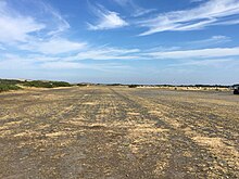 The view looking down Rwy 29 RAF Andreas (June 2018) Looking down Rwy 29 RAF Andreas.jpg