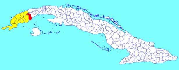 Municipalité de Los Palacios dans la province de Pinar del Río