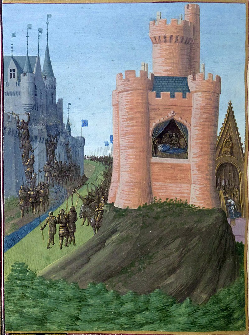 Croisade des albigeois  (1209 - 1229) 800px-Louis_VIII_le_Lion_%28Jean-Fouquet%29
