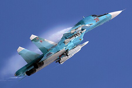 Су-34 на аеромитингу МАКС 2015.