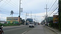 A part of the MacArthur Highway cutting across Barangay Lolomboy, Bocaue leading to Marilao.