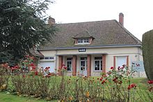Ang Town Hall sa Saint-Hilaire-de-Briouze