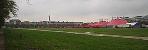 Malieveld with circus, The Hague, Netherlands, 2...