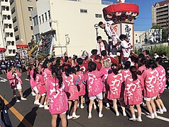 刈谷警察北交差点と東陽町交差点のあいだ