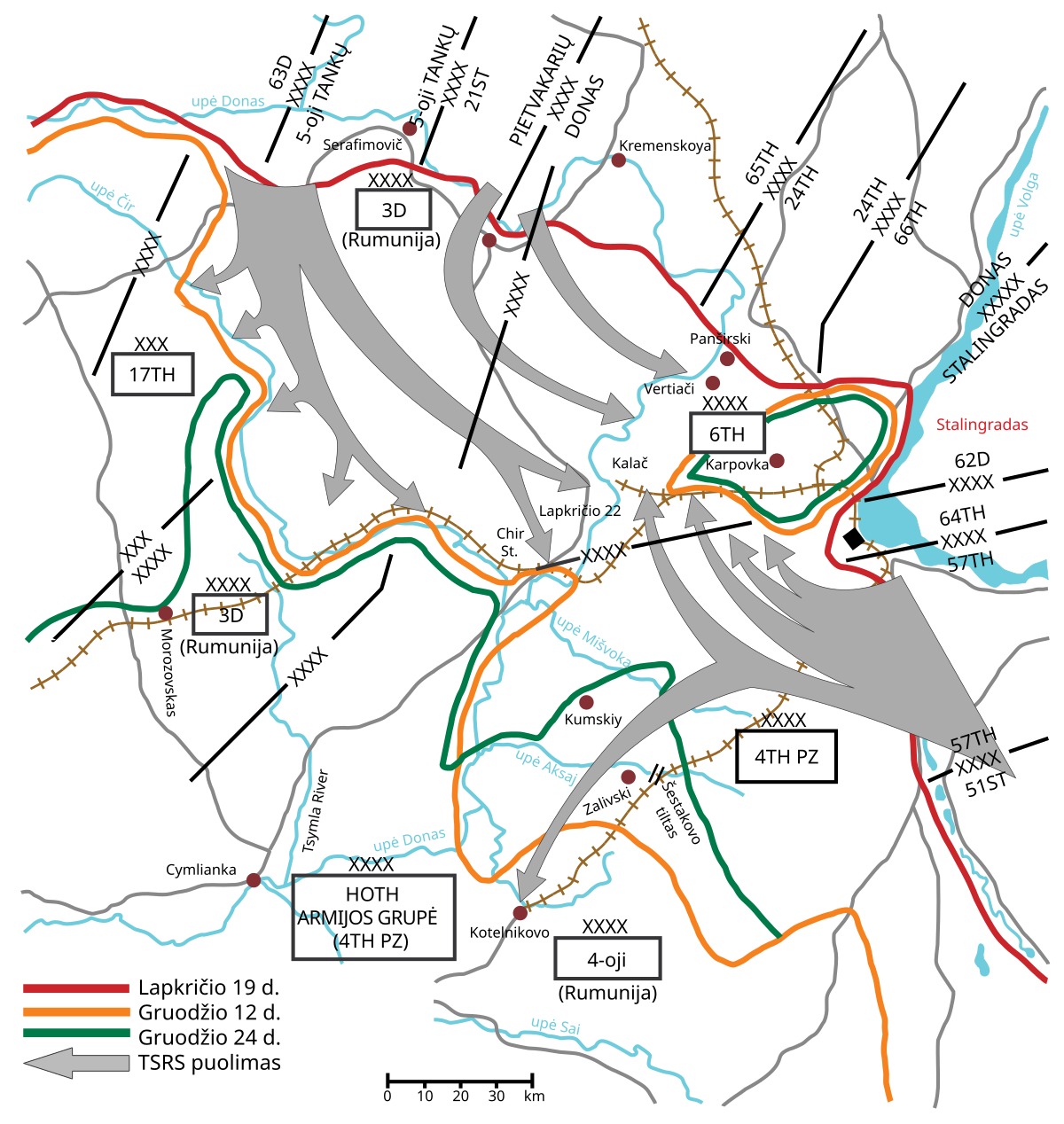 Download File Map Battle Of Stalingrad Lt Svg Wikipedia