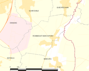 Poziția localității Rombies-et-Marchipont