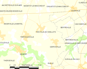 Poziția localității Theuville-aux-Maillots