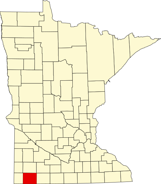 File:Map of Minnesota highlighting Nobles County.svg