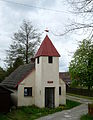 Čeština: Hasičská zbrojnice ve vsi Maršov patřící pod obec Studená v okrese Jindřichův Hradec, Jihočeský kraj. English: Fire station in the village of Maršov, Studená, Jindřichův Hradec District, South Bohemian Region, Czech Republic.