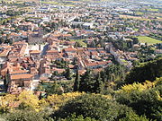 カステッロ・スペリオーレからの市街眺望