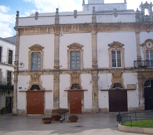 Martucci Palace in Piazza Roma