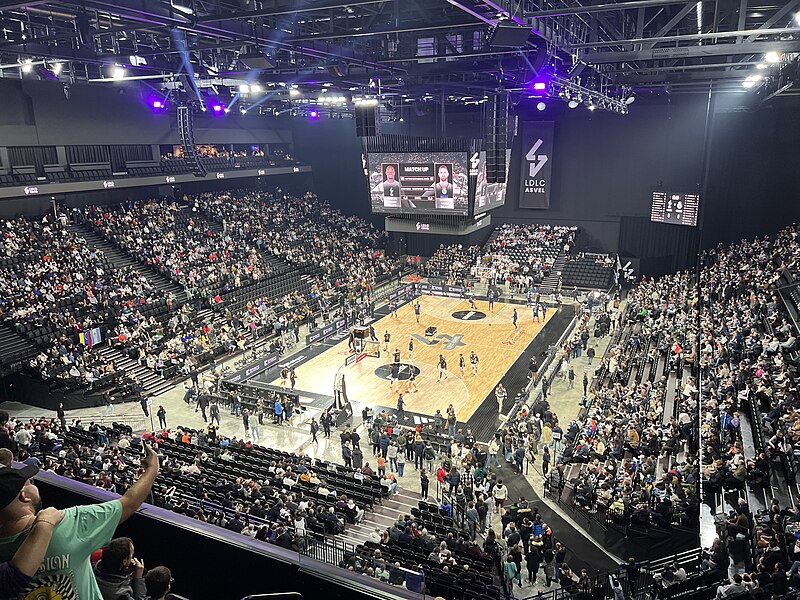 File:Match Basketball ASVEL x Real Madrid LDLC Arena - Décines-Charpieu (FR69) - 2023-12-28 - 1.jpg