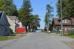 Houses on Mauger Avenue Mauger near Elm, Orchard Island.jpg