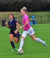 Connolly (right) playing for FSU