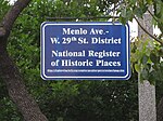 Menlo Avenue–West Twenty-ninth Street Historic District