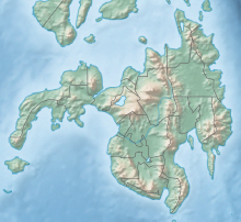 Map showing the location of Sacred Mountain National Park