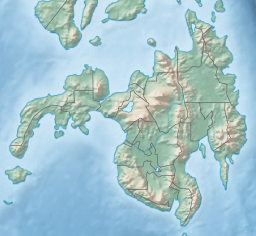 Lake Lanao is located in Mindanao mainland