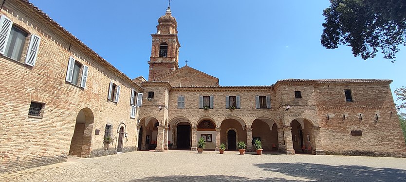 Pinacoteca conventuale del Beato Sante, Mombaroccio (PU) Autore: Simone Albore Licensing: CC-BY-SA-4.0