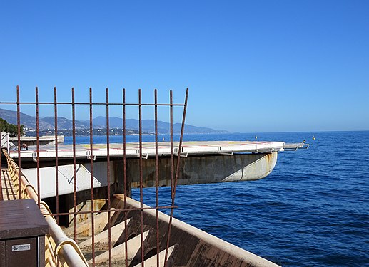 Monaco the heliport