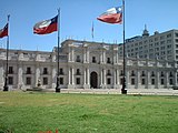 El Palacio de La Moneda en Santiago de Chile (1805)