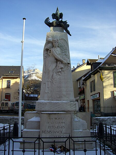 File:Monument aux Morts 1939-1945 - Villard-de-Lans.JPG