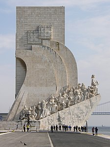 Padrão dos Descobrimentos (Monument des découvertes), 1940 (1960), Belém, Lisbonne.