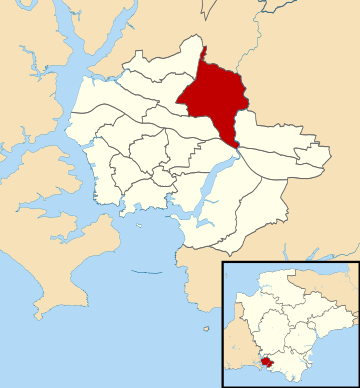 Location of Moor View ward